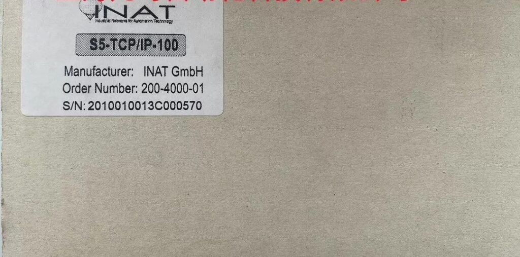 INAT Control Board S5-TCP/IP-100 thumbnail