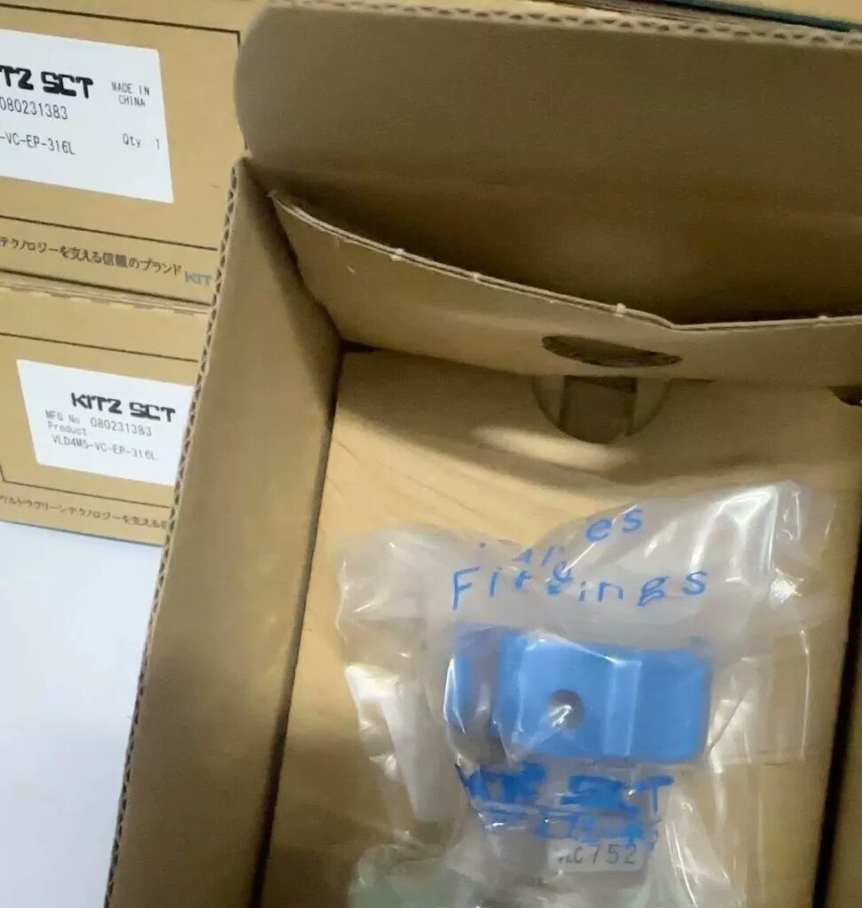 KITZ Manual Diaphragm Valve VLD4MS-VC-EP-3