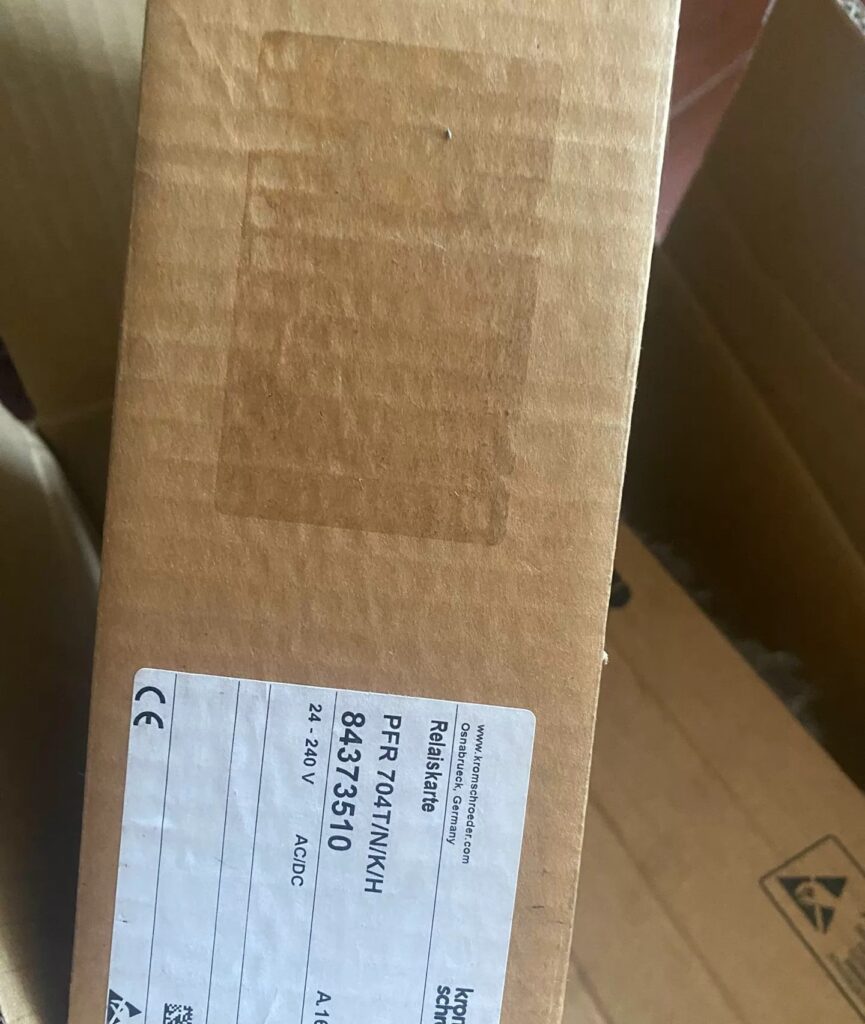 Kromschroder Flame Relay PFR 704T/N/K/H 8437351
