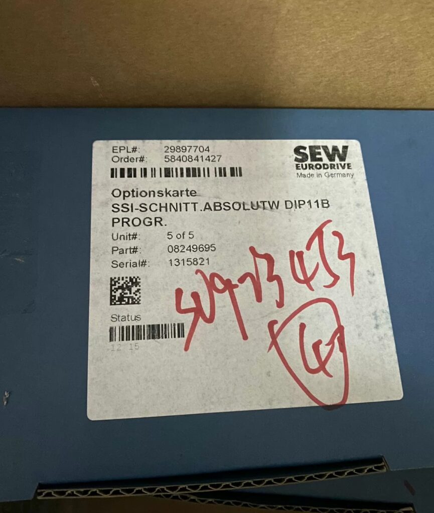 SEW Encoder DIP11B 08249695