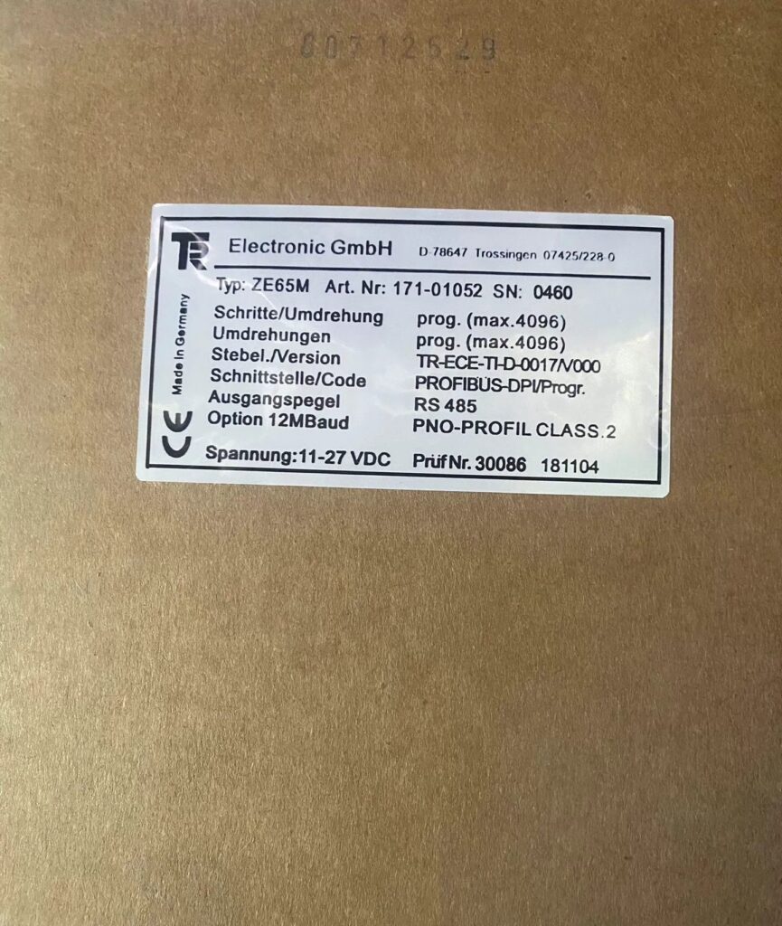 TR Electronic Encoder ZE65M 171-01052