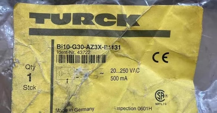 TURCK Proximity Sensor BI10-G30-AZ3 thumbnail