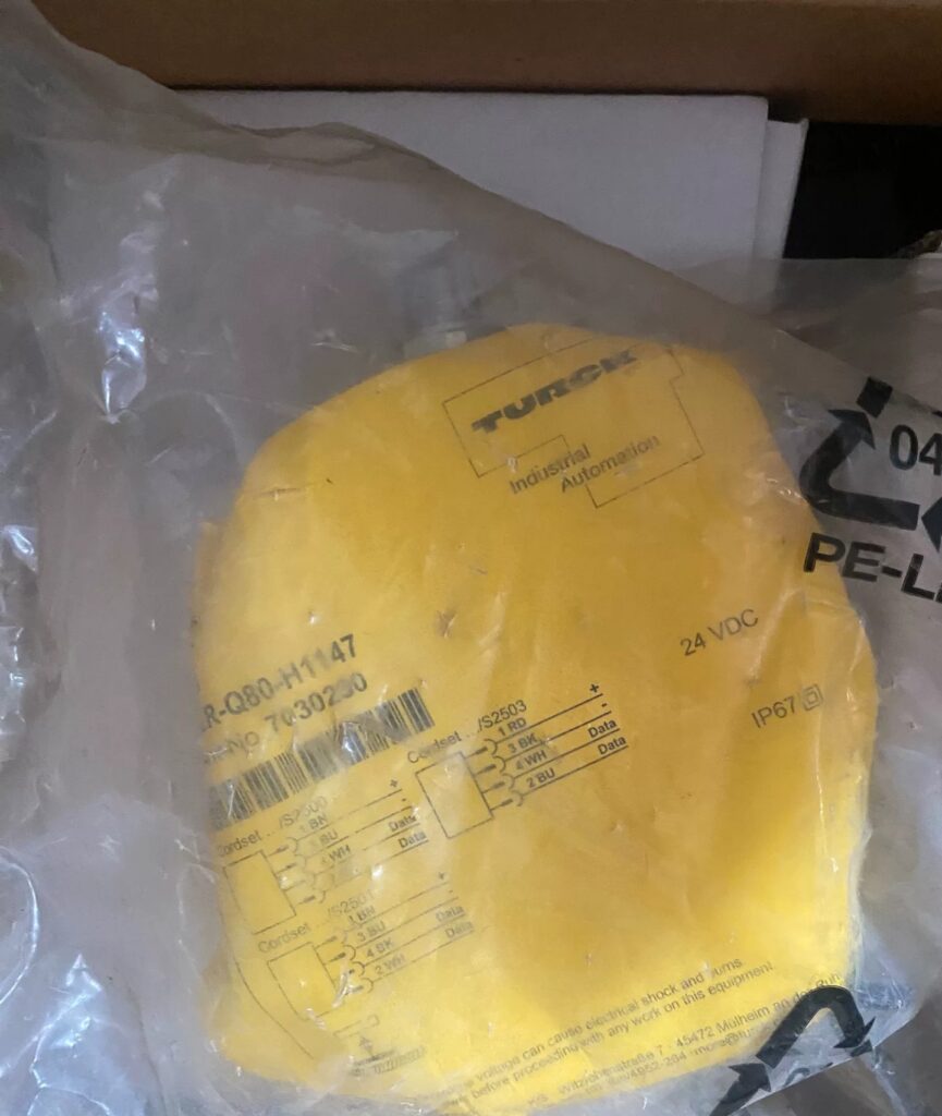 TURCK Read/Write Head TNLR-Q80-H1147