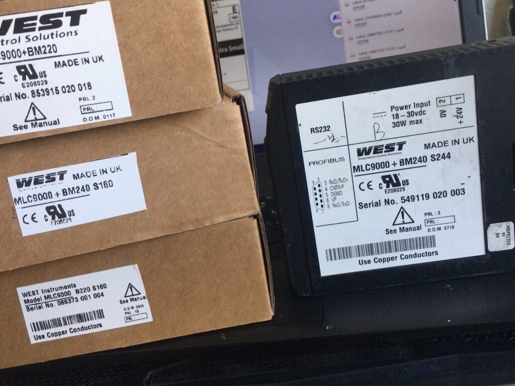 West Control Solutions Temperature Control Module MLC9000+BM240+S244