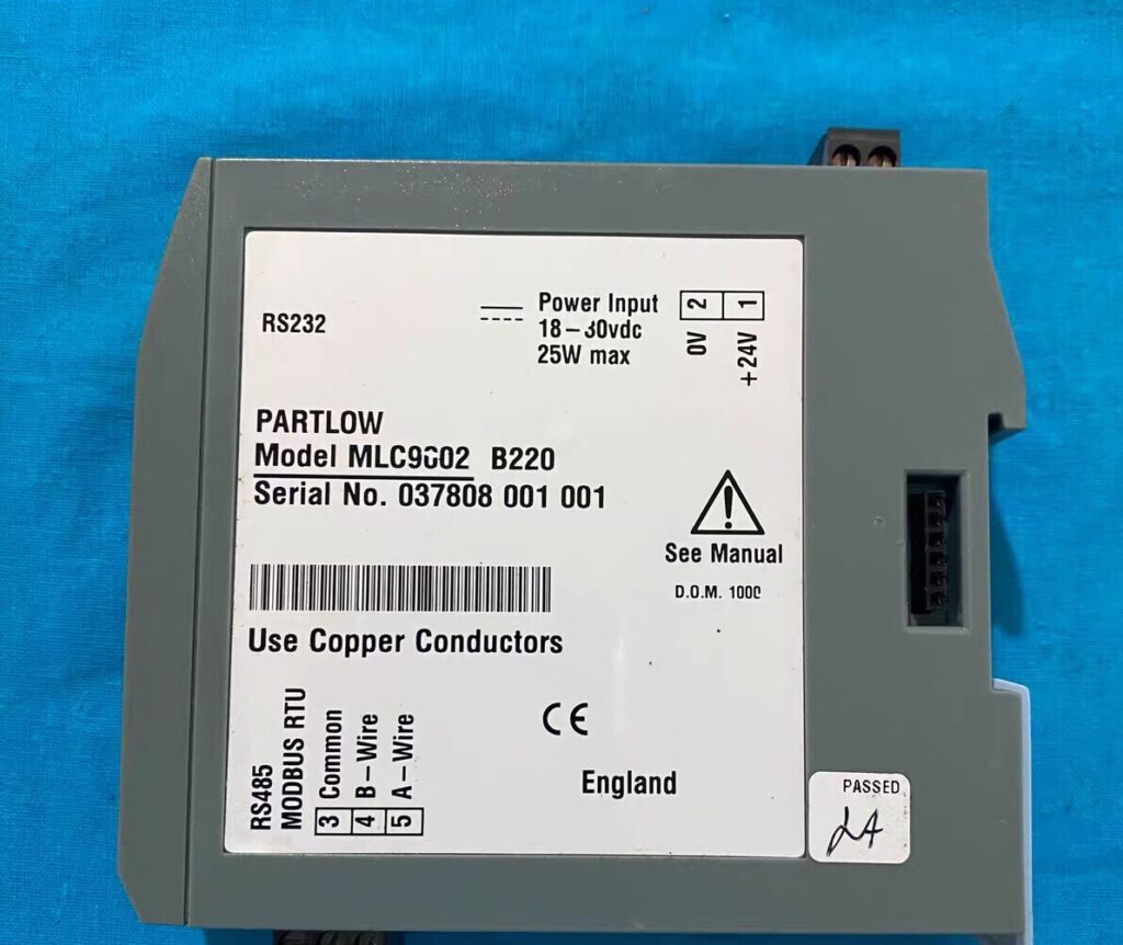 Partlow Temperature Control Module MLC9002 B220