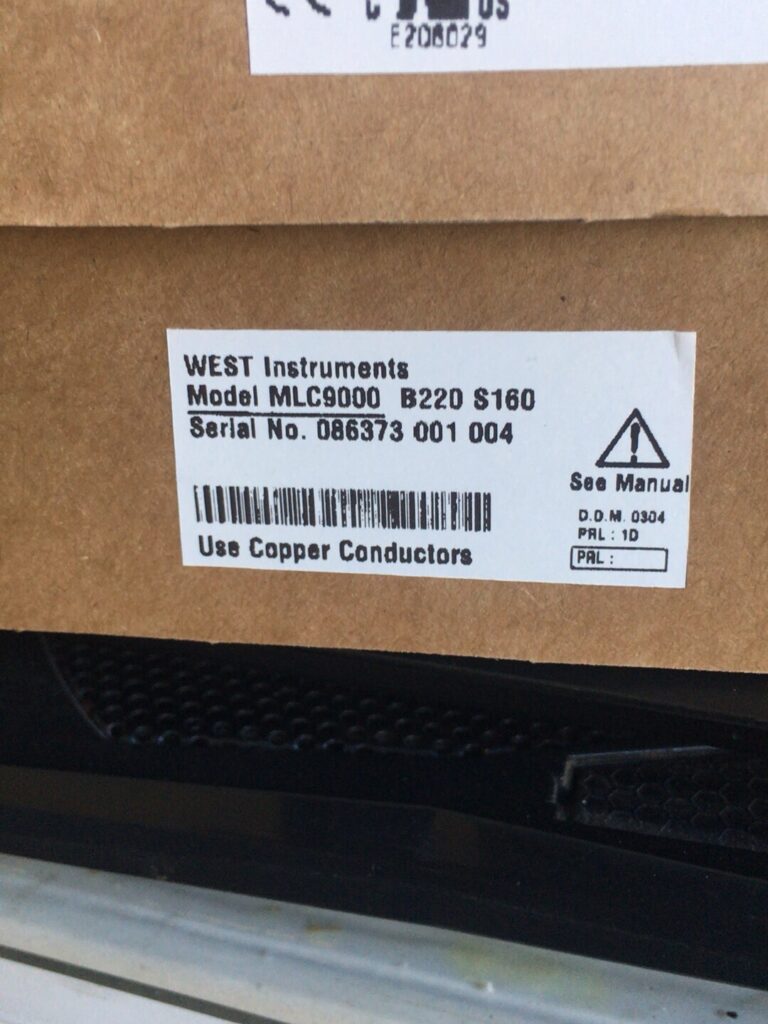 West Control Solutions Temperature Control Module MLC9000+B220+S160