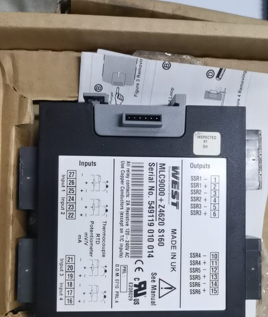 West Control Solutions Temperature Control Module MLC9000+Z4620 S160 thumbnail