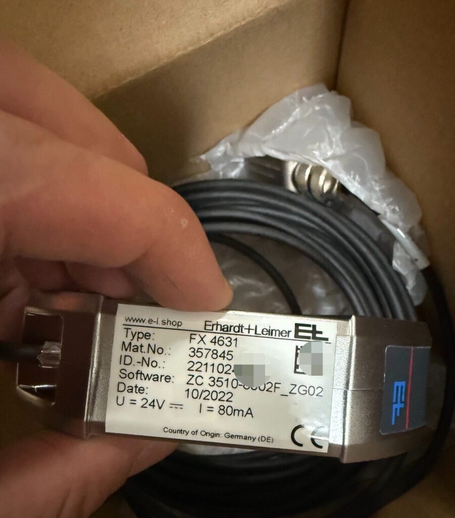 Erhardt+Leimer Ultrasonic Edge Sensor FX 4631 (357845)