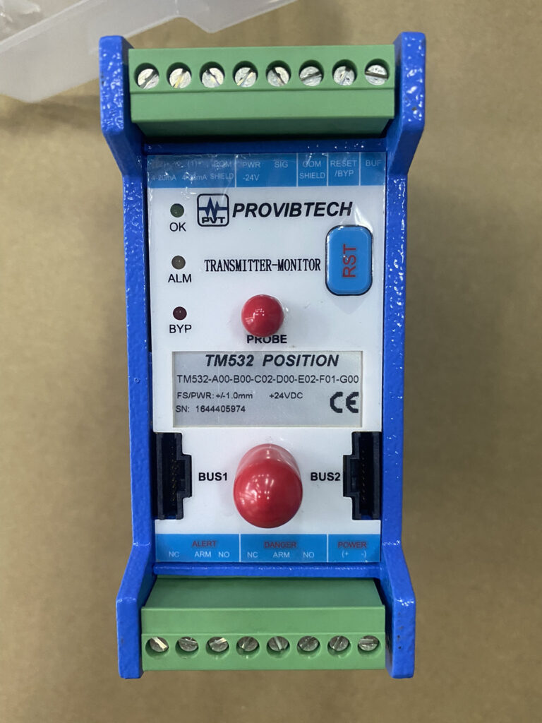 ProvibTech Vibration Monitor TM532-A00-B00-C02-D00-E02-F
