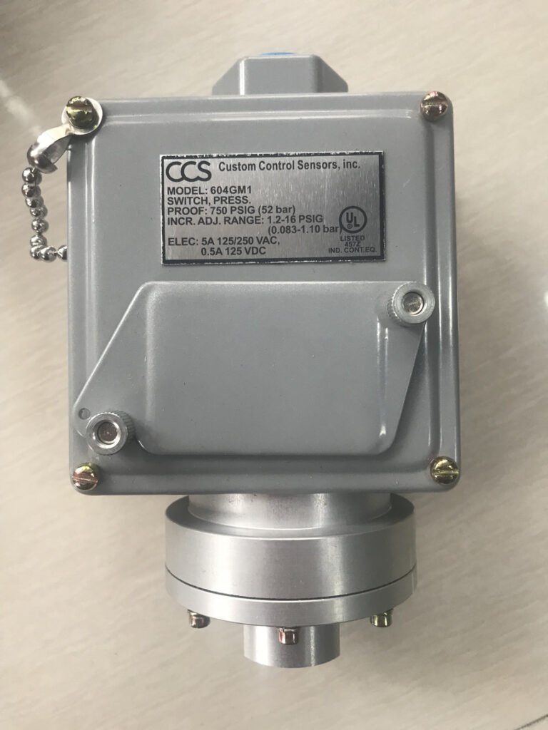 CCS Pressure Switch 604GM1