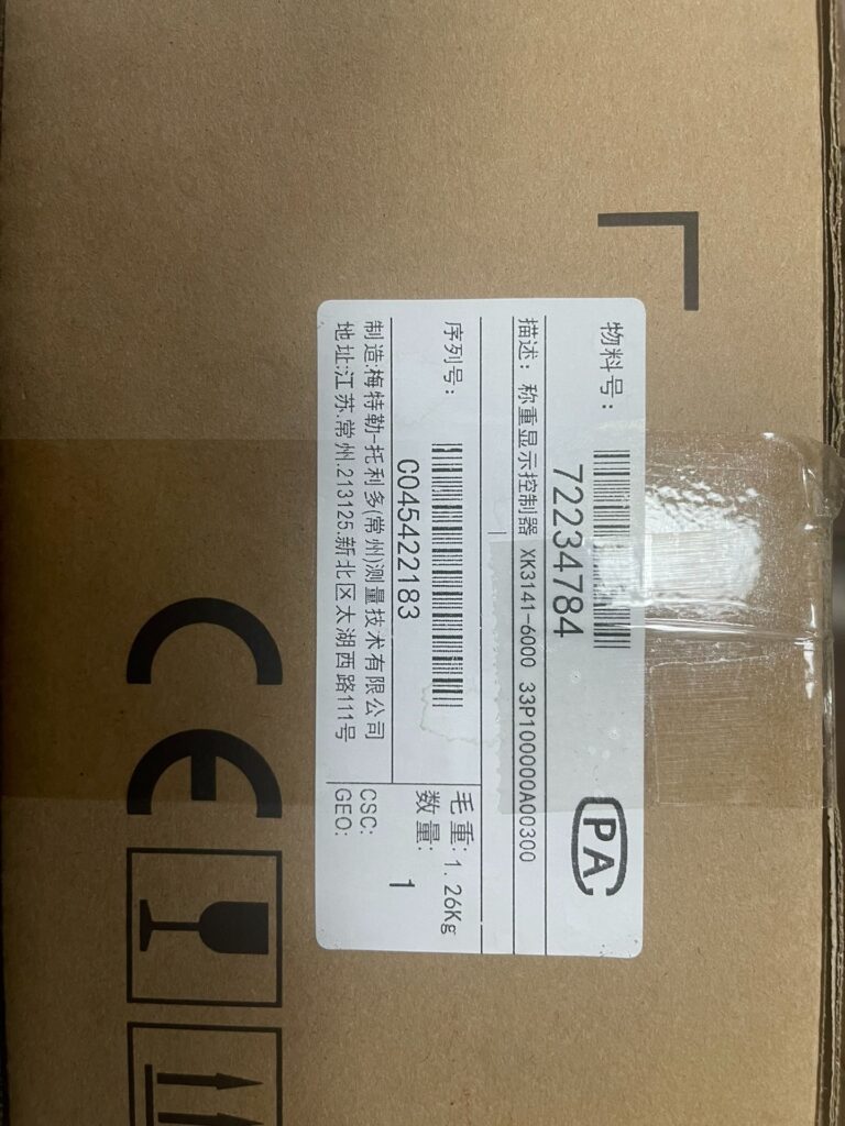 Mettler Toledo Weighing Display Controller 33P100000A00300