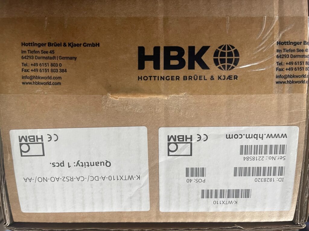 HBM Weighing Transmitter WTX110 thumbnail