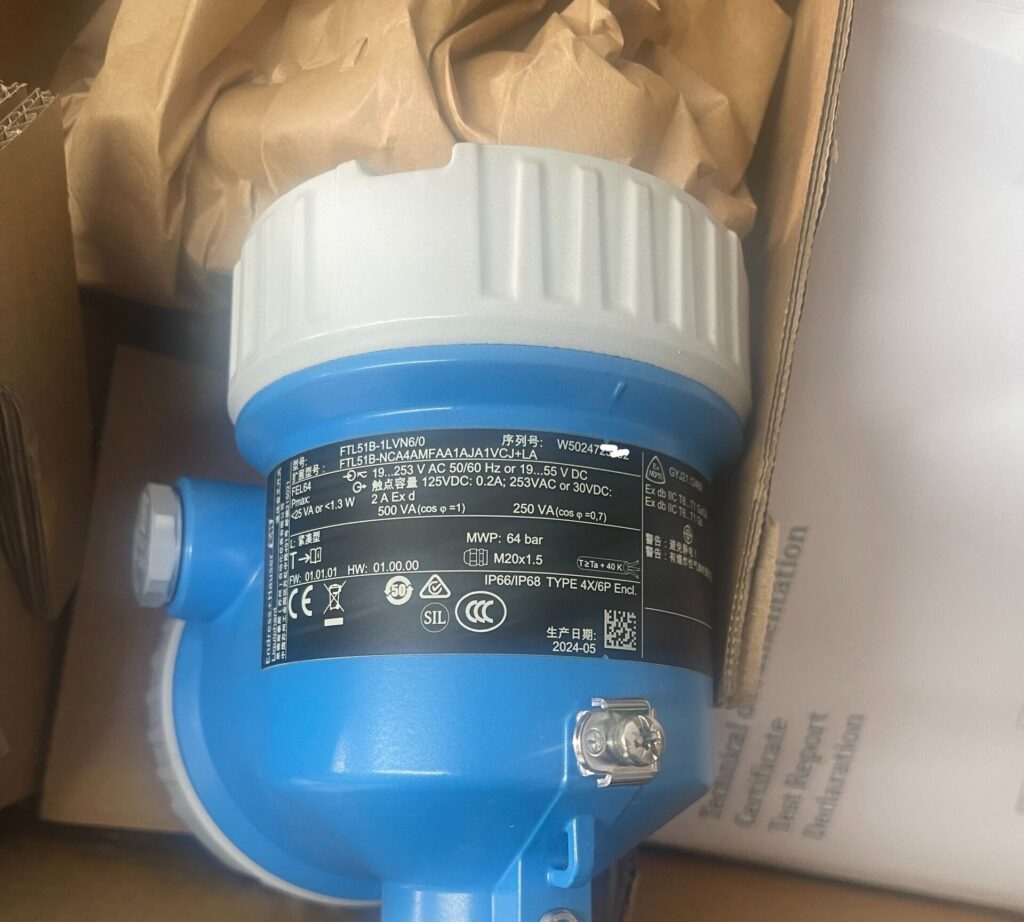 Endress+Hauser Vibronic Level Switch FTL51B-NCA4MFAA1AJA1VCJ+LA