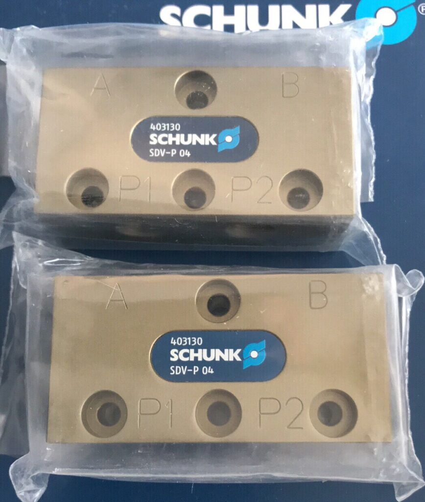 SCHUNK Pressure Maintenance Valve 403130 SDV-P 04