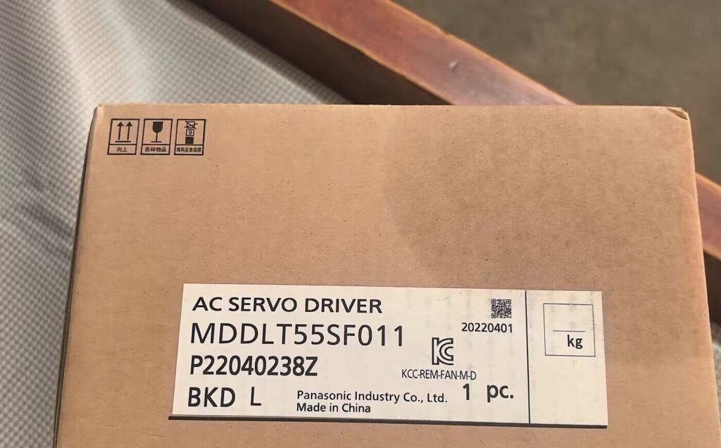 Panasonic AC Servo Driver MDDLT55SF011