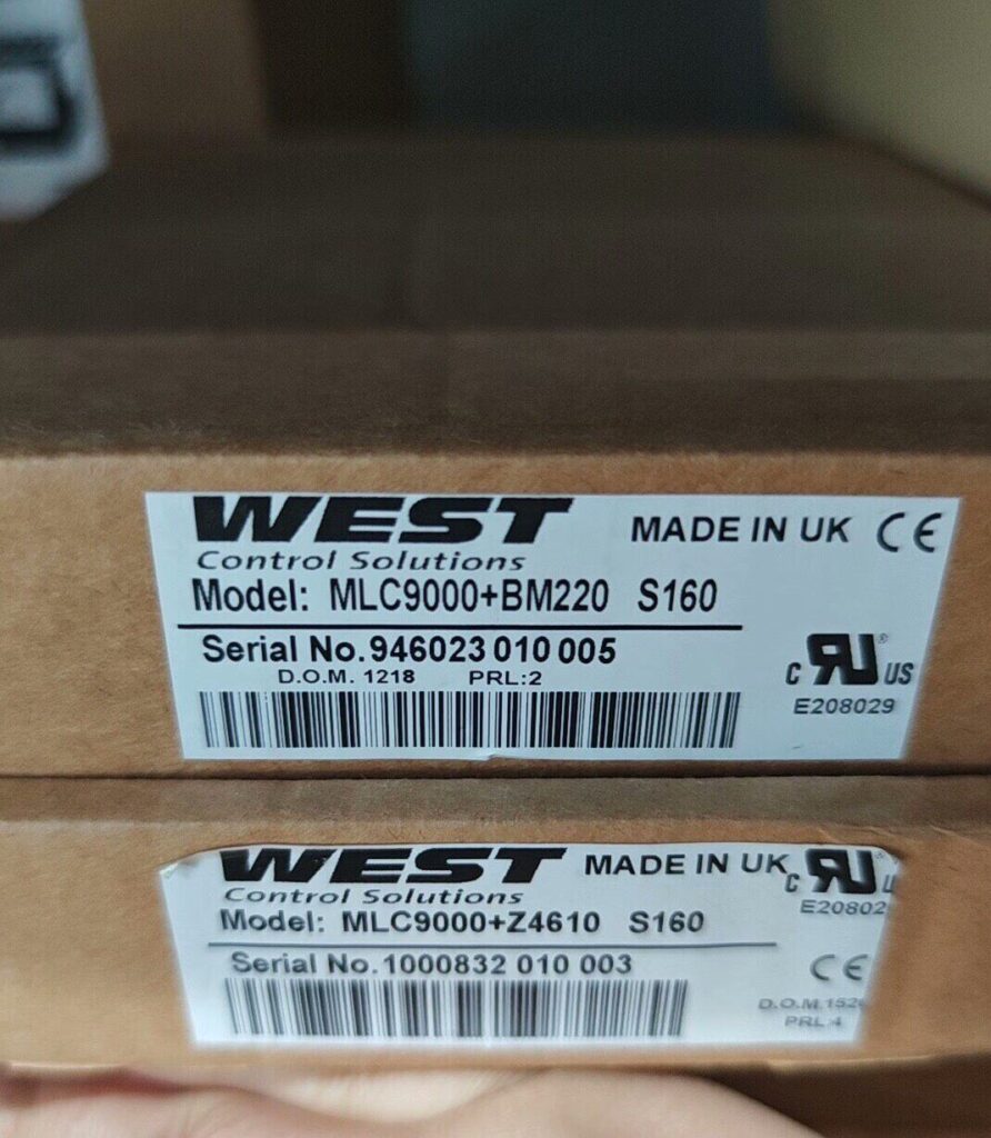 West Control Solutions Temperature Control Module MLC9000+BM220/S160