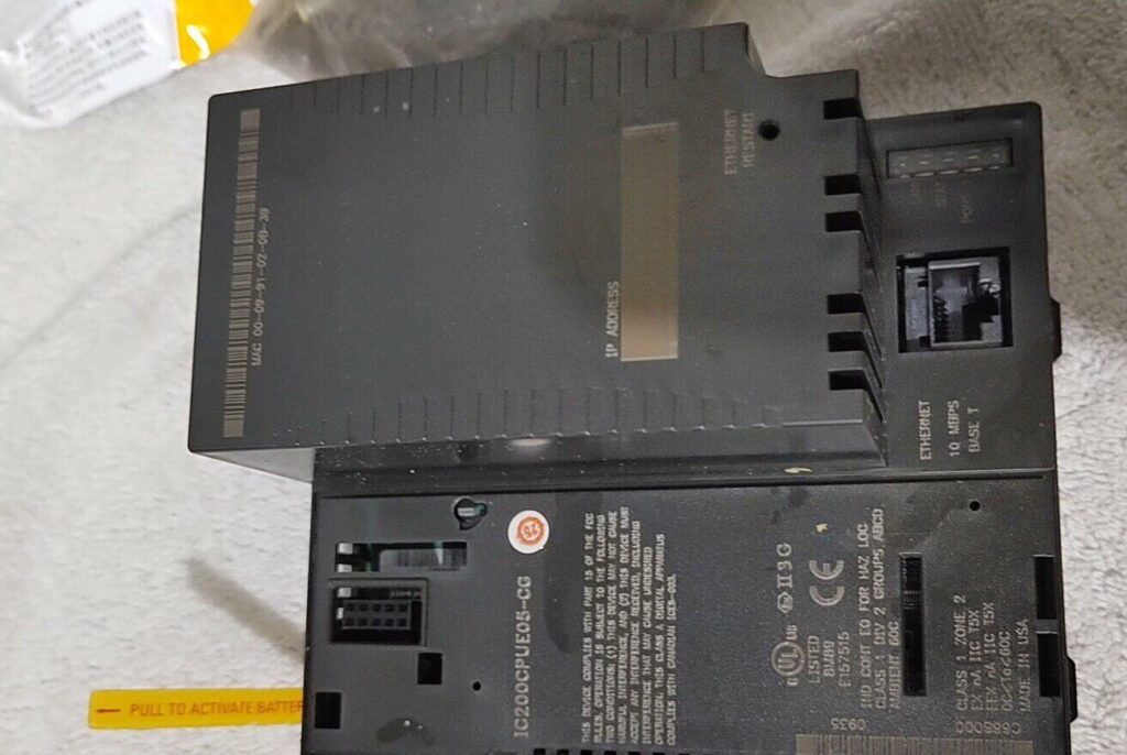 GE PLC CPU Module IC200CPUE05-CG