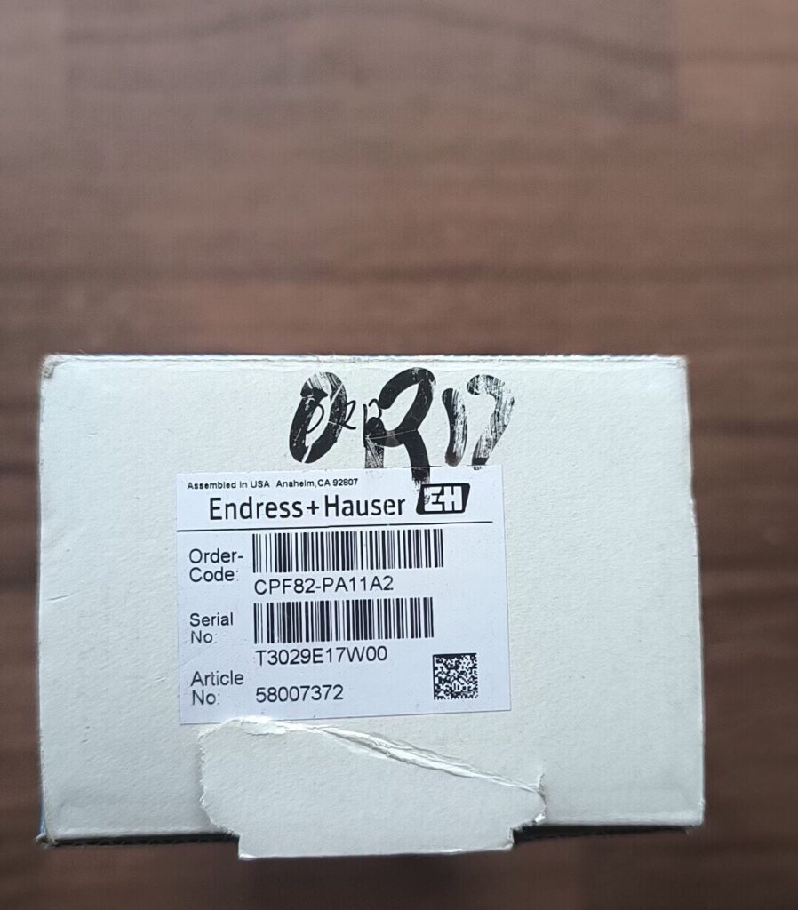 Endress+Hauser pH Sensor CPF81-LH11C3