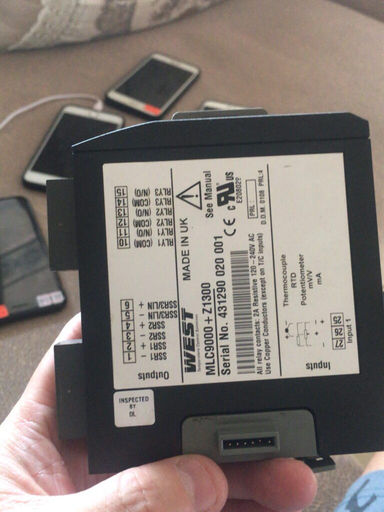 West Control Solutions Temperature Control Module MLC9000-Z1300