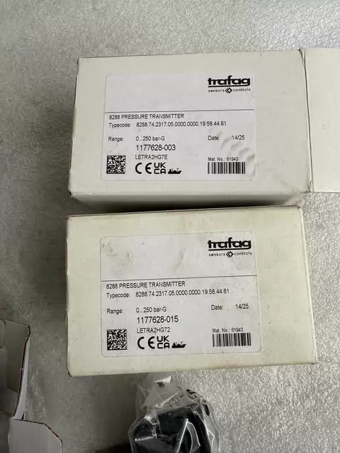 Trafag Pressure Transmitter 0-250bar-G thumbnail