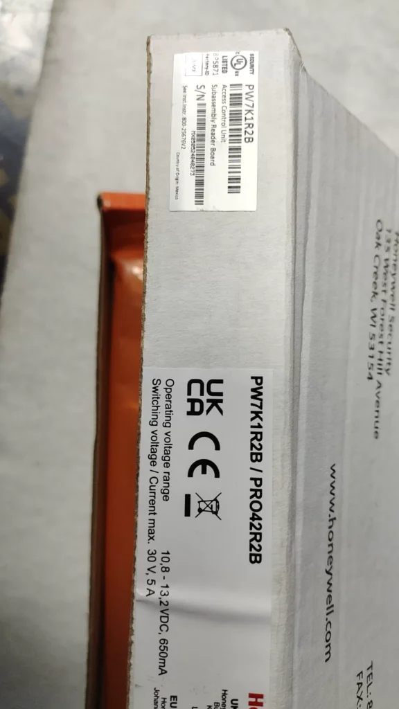 Honeywell Controller PW6K1IC/PW6K1R2