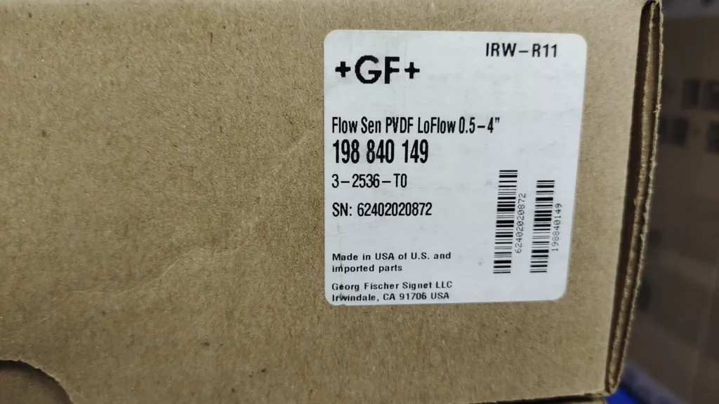 GF Signet Flow Sensor 198 840 149 thumbnail