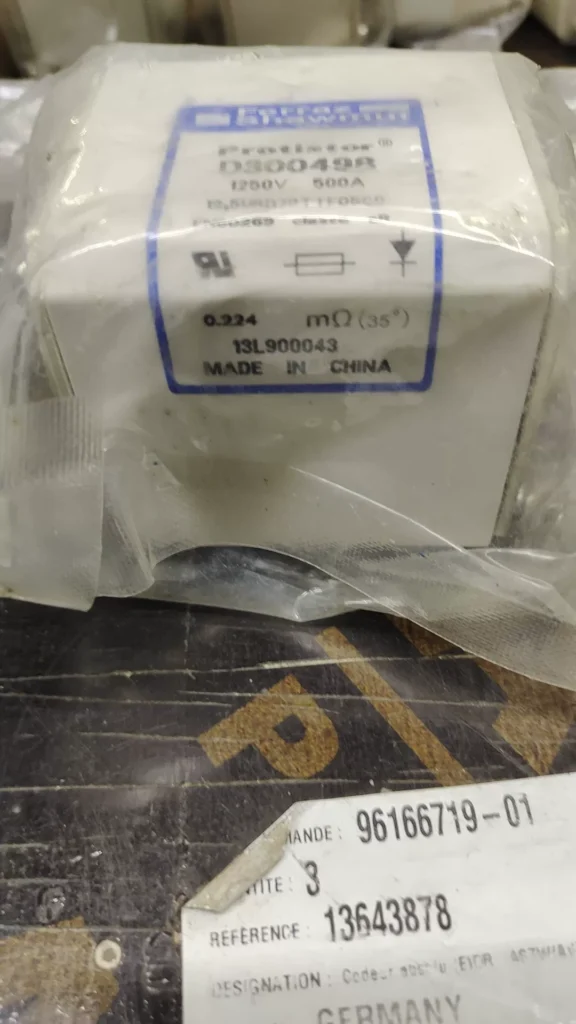 Ferraz Shawmut Protistor Fuse 3000-498 thumbnail
