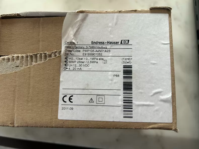 KRONES Pressure Transmitter PMP135-A4N01A2S thumbnail