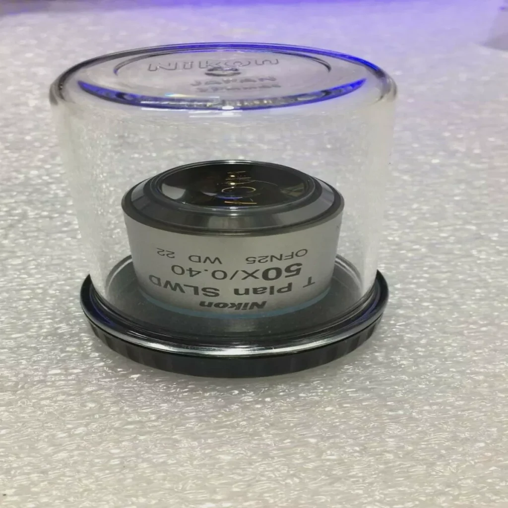 Nikon industrial microscope objective T Plan SLWD 50x/0.40