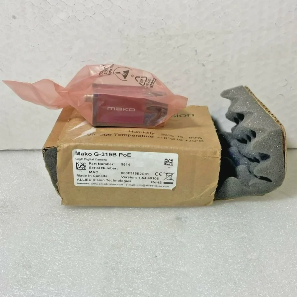 Allied Vision Mako industrial GigE machine-vision camera G-319B PoE (part 9614)