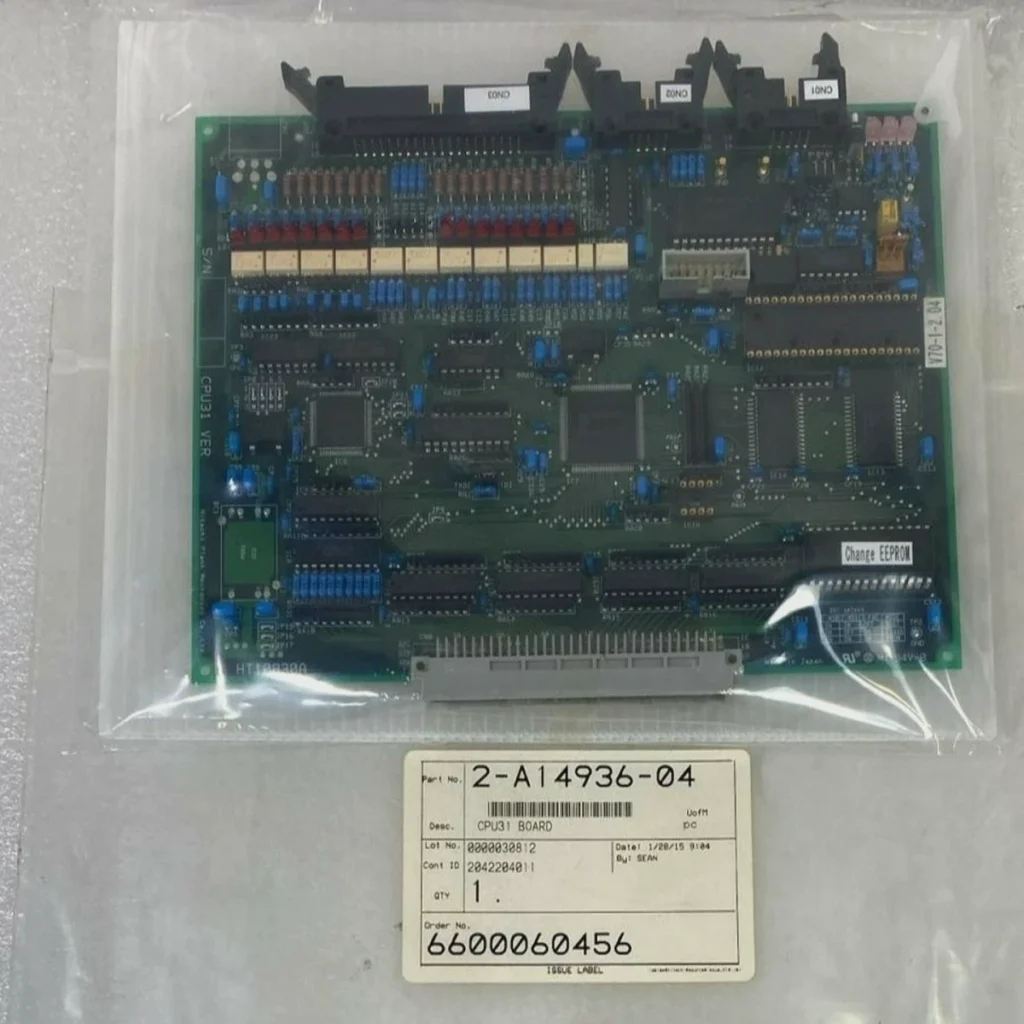 HITACHI plant control CPU board 2-A14936-04