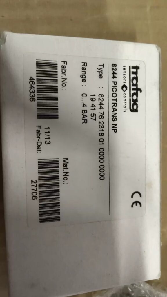 Trafag Pressure Transmitter 8244.76.2318 0-0.4 thumbnail