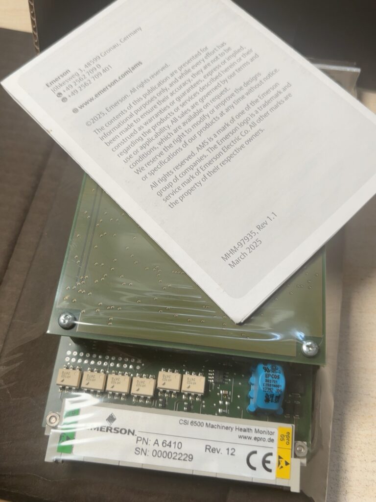 Emerson Control Board CSI6500