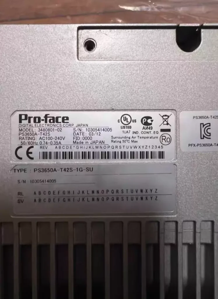 Pro-face Touchscreen PS3651A-T425 thumbnail