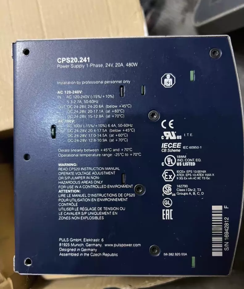 PULS Power Supply CPS20.241 thumbnail