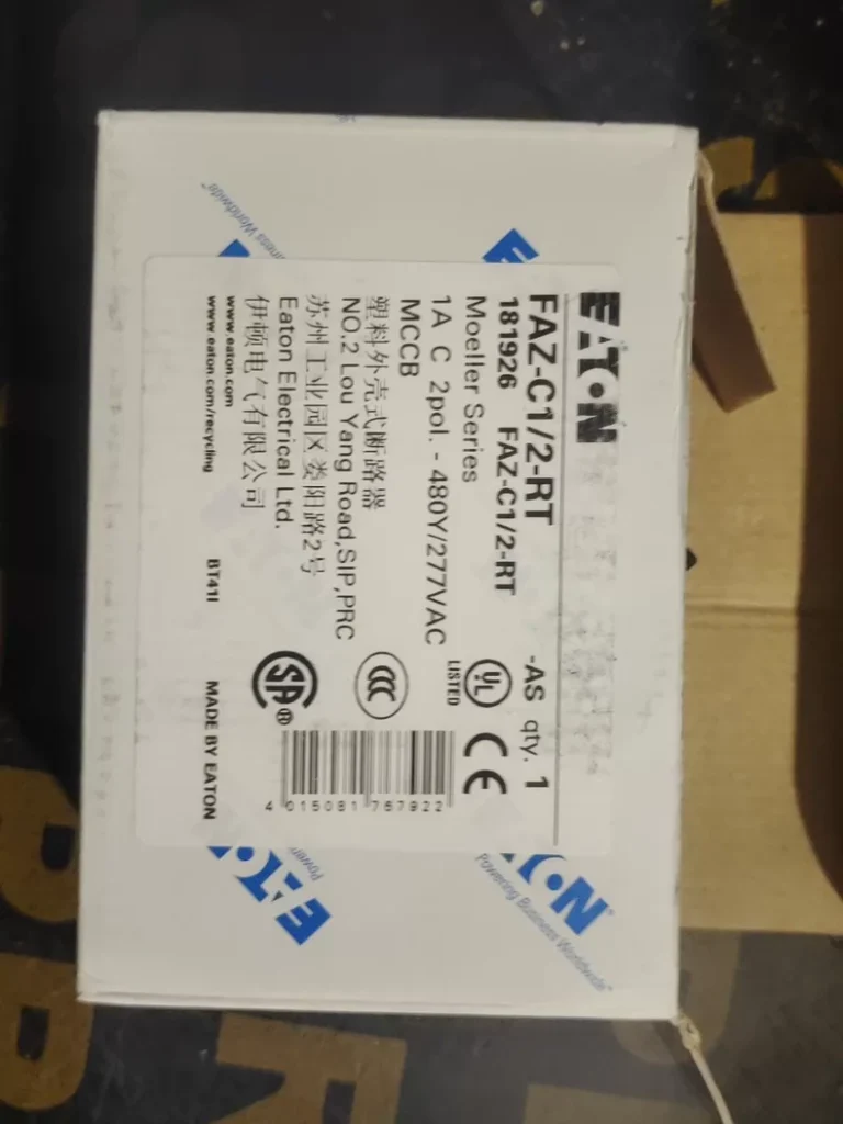 Eaton Circuit Breaker FAZ-C1/2-RT