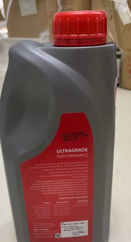Thermo Fisher Vacuum Pump Oil A0301-15101 thumbnail