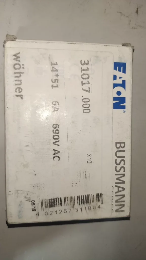 Eaton Bussmann Fuse C14G6 thumbnail