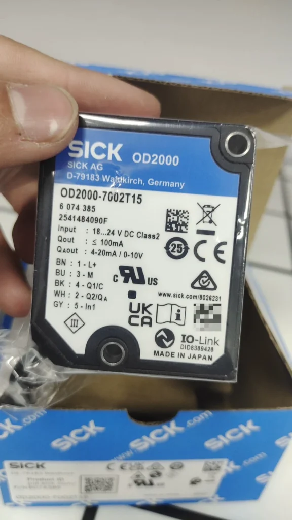 SICK Laser Distance Sensor OD2000-7002T15 thumbnail