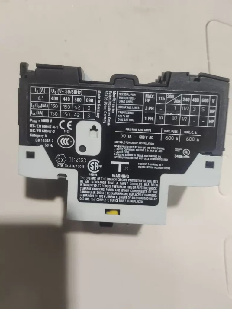 Eaton Motor Protection Relay PKZM0-6.3 thumbnail