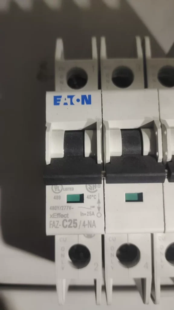 Eaton Circuit Breaker FAZ-C25/4-NA thumbnail