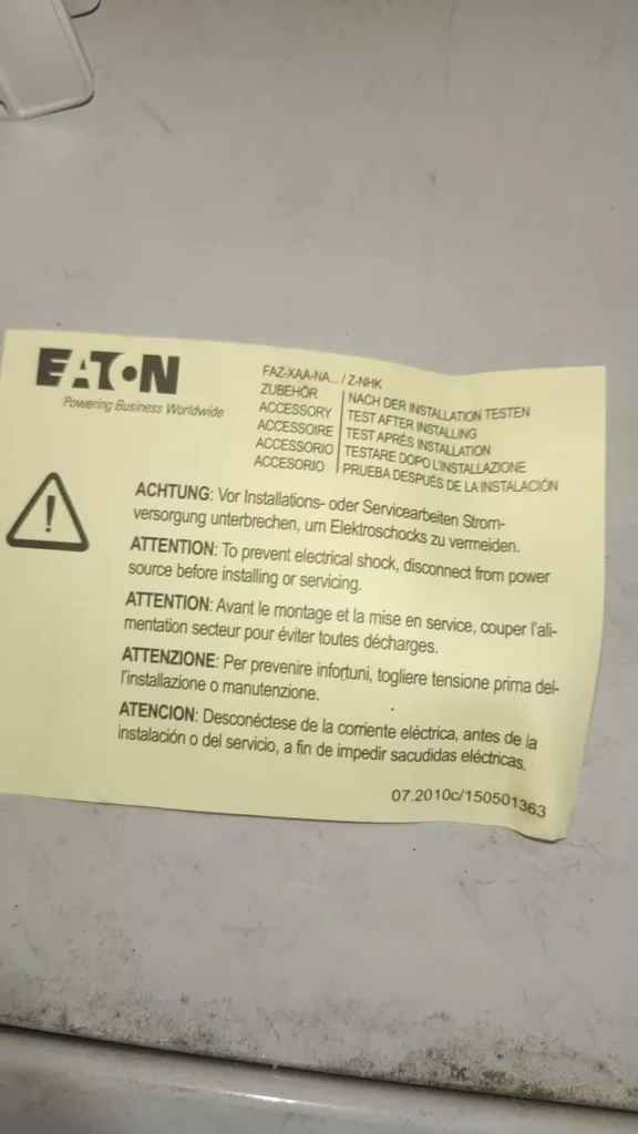 Eaton Circuit Breaker FAZ-C25/4-NA thumbnail