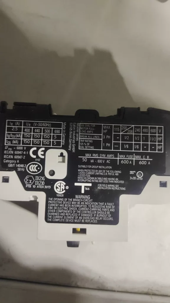 Eaton Circuit Breaker PKZM0-2.5 XT-PR2P5BC1 thumbnail