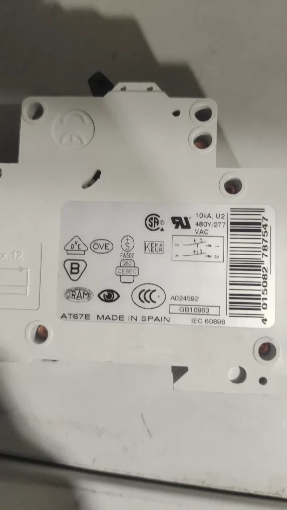 Moeller Circuit Breaker FAZ-C6/2 thumbnail