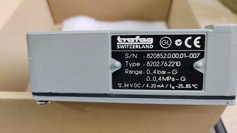 Trafag Pressure Transmitter 8202.76.2210