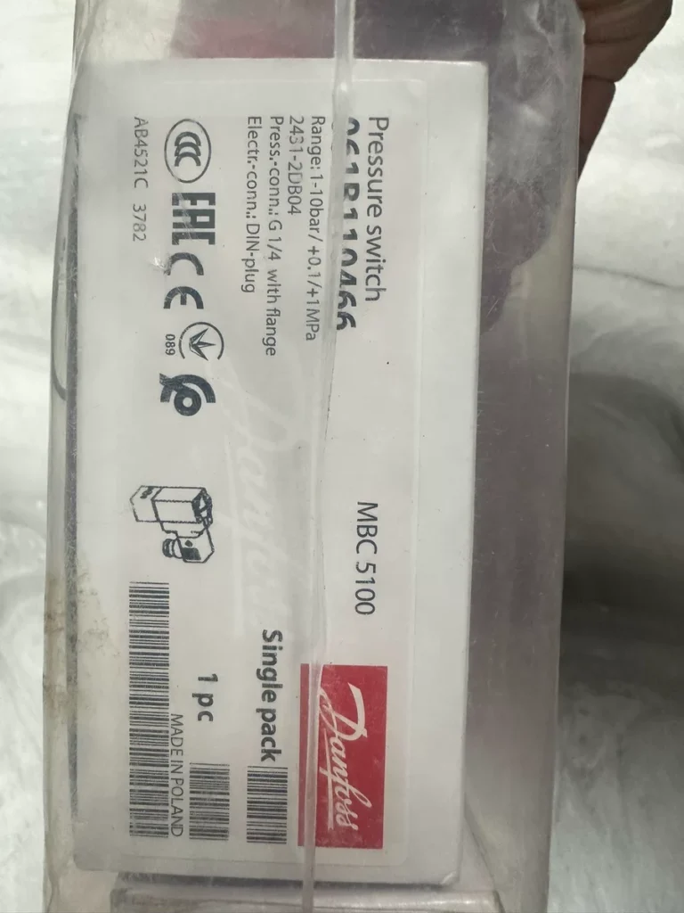 Danfoss Pressure Switch MBC 5100 / 061B110466 thumbnail
