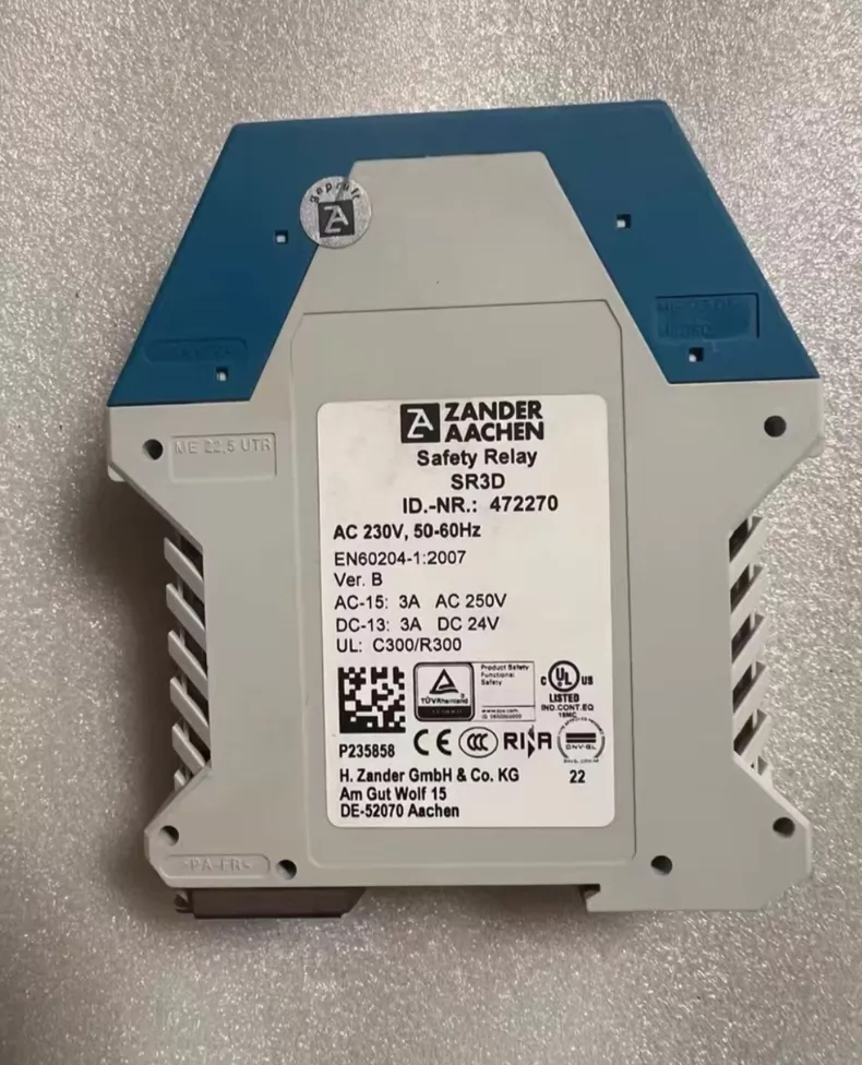 ZANDER AACHEN Safety Relay SR3D 472770