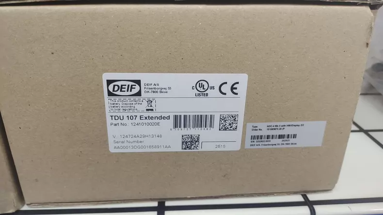 DEIF Controller 1241010020E