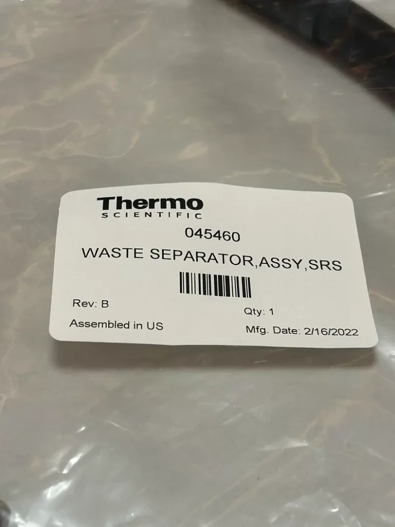 Thermo Fisher Scientific Waste Separator Assembly 045460 thumbnail