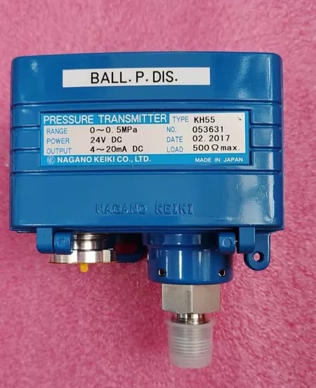 Nagano Keiki Pressure Transmitter KH55 0-0.5MP